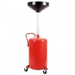 Установка для слива масла металлическая 80л G.I. KRAFT B80S