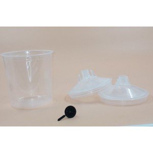 Пластикові одноразові змінні ємності PPS 650мл 190мкм 25шт