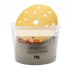 Абразивний диск на паперовій основі P40 (50шт) C.A.R.FIT 6-300-0040 Абразивний диск на паперовій основі P40 (50шт) C.A.R.FIT 6-300-0040