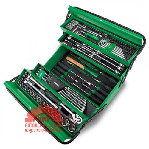 Ящик з інструментом 111од. 1/2" (TBAC0502, 3 секції) GCAZ111A TOPTUL