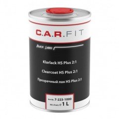 Акриловий прозорий лак Карфіт HS Plus (1л) + затверджувач 0,5л (комплект) C.A.R.FIT 7-223-1000 Акриловий прозорий лак Карфіт HS Plus (1л) + затверджувач 0,5л (комплект) C.A.R.FIT 7-223-1000