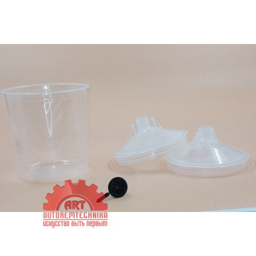 Пластикові одноразові змінні ємності PPS 650мл 190мкм 25шт Пластикові одноразові змінні ємності PPS 650мл 190мкм 25шт