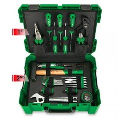 Модульний ящик для інструментів (пластик)  104 шт.  TOPTUL GCZ-104A