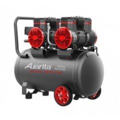 Компрессор безмасляный поршневой 50л  AUARITA 2-1450X2F50