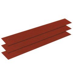 Абразивная полоска на пластиковой основе без отверстий P80 (50шт) 6-502-0080