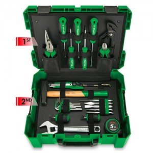 Модульний ящик для інструментів (пластик)  104 шт.  TOPTUL GCZ-104A